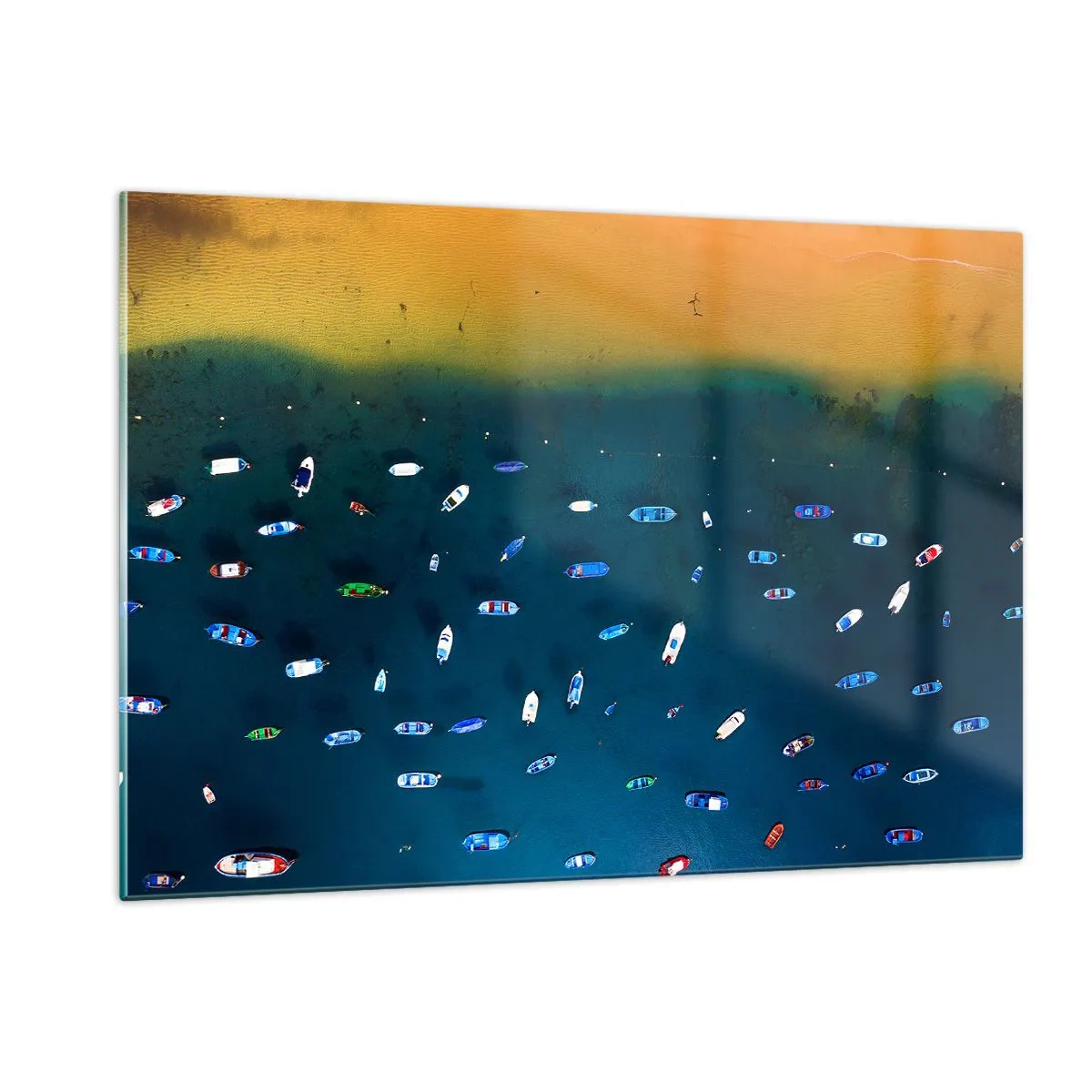 Obraz na skle - Prázdninová hra - 120x80 cm