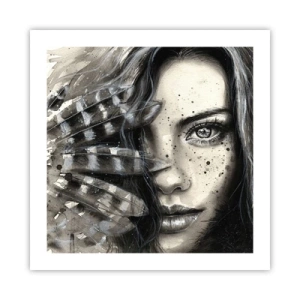 Plagát - Divoká krása - 50x50 cm