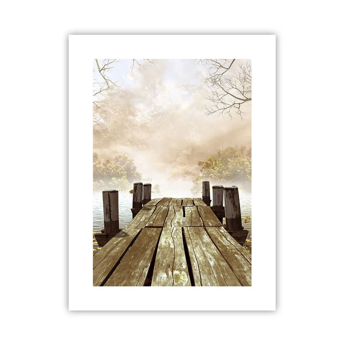 Plagát - Jemný smútok jesene - 30x40 cm