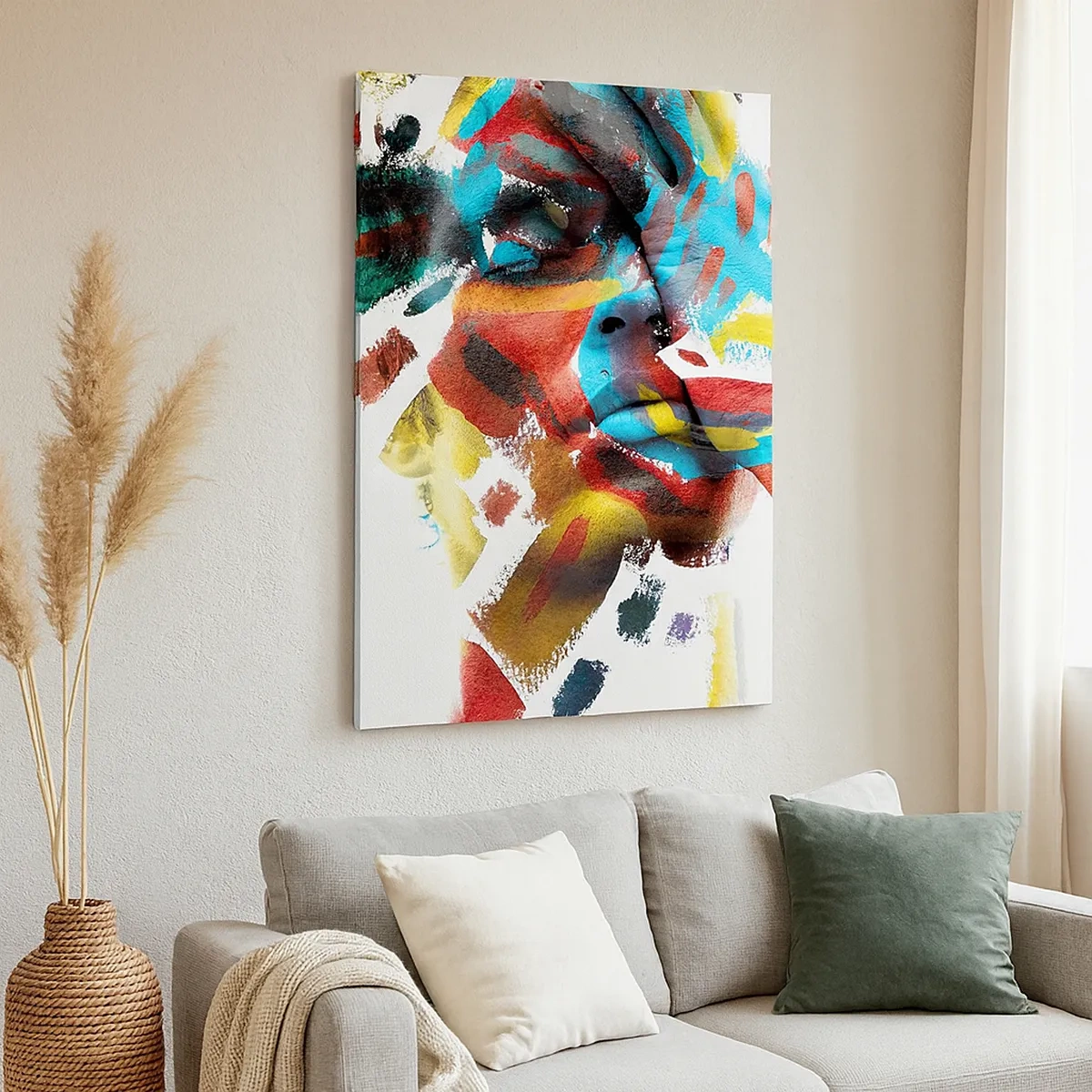 Obraz na plátne - Pestrá osobnosť - 50x70 cm