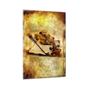 Obraz na skle - Okamžite potrebný virtuóz - 70x100 cm