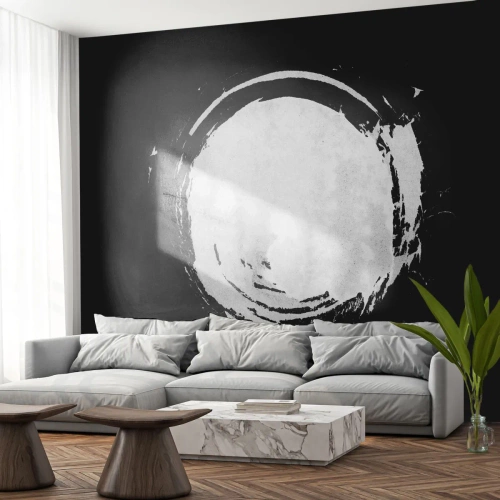 Samolepiaca Fototapeta Deluxe Sticker - Správne riešenie - Koleso, Planéta, Mesiac - 100x70 cm