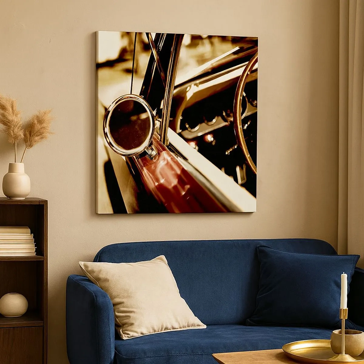 Obraz na plátne - Auto s dušou - 30x30 cm