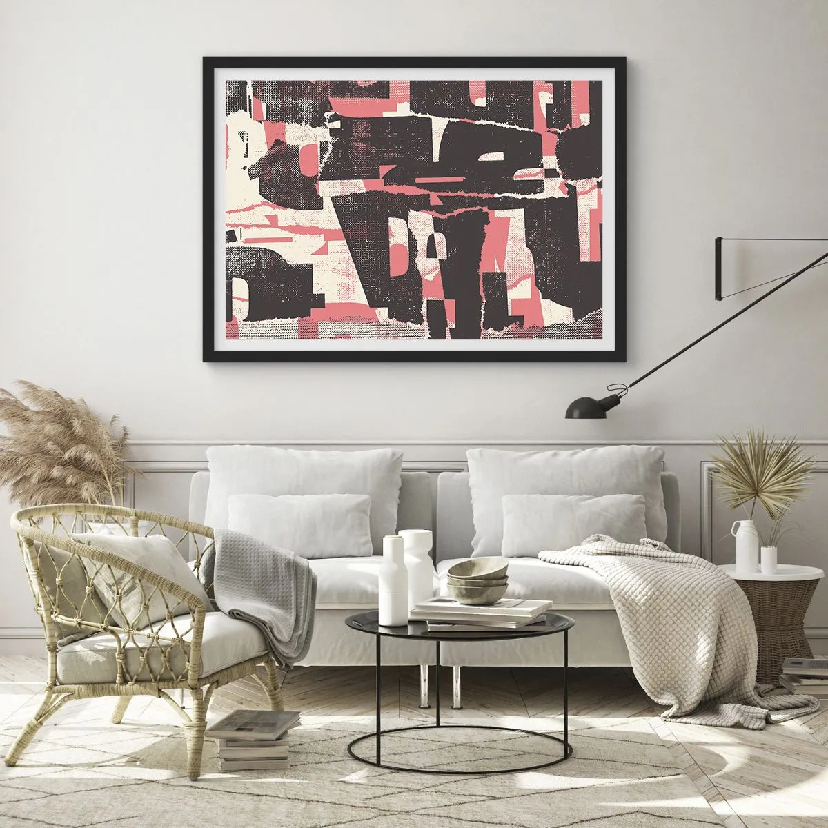 Plagát v čiernom ráme - Celý tento zhon - 70x50 cm
