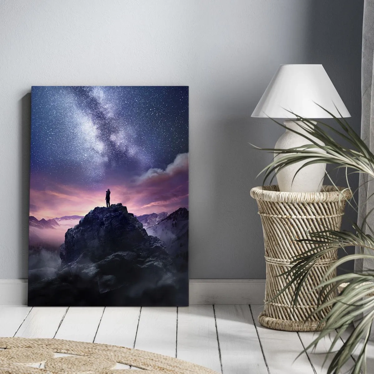 Obraz na plátne - A pocítil život - 80x120 cm