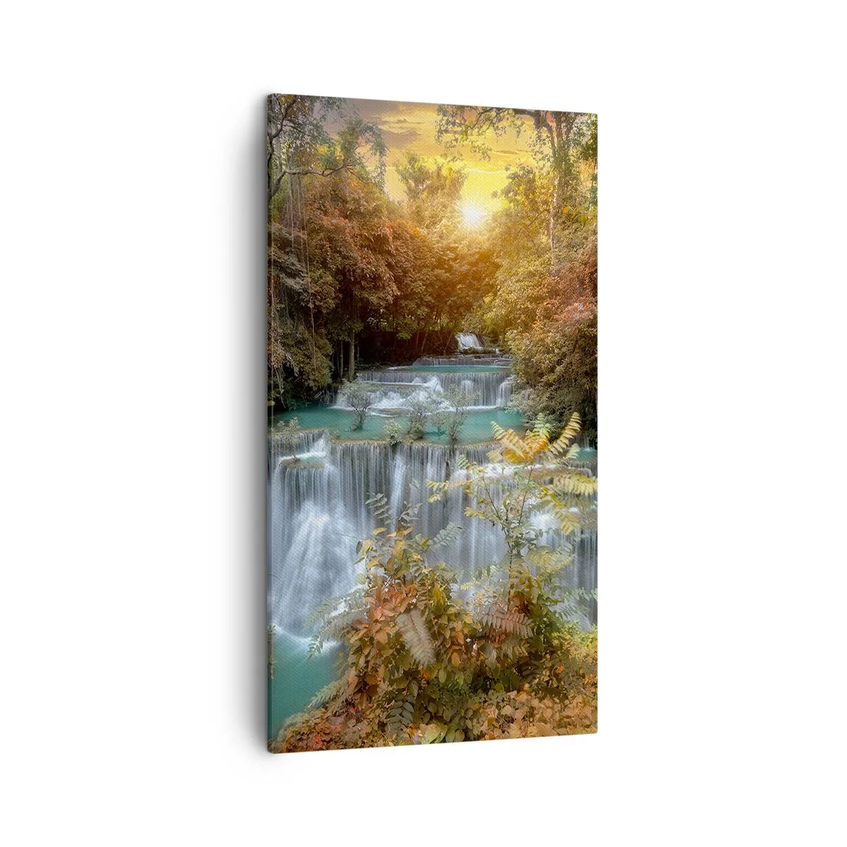 Obraz na plátne - Ukrytý poklad lesa - 45x80 cm