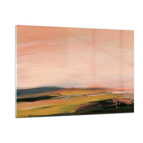 Obraz na skle - V ružových tónoch - 120x80 cm