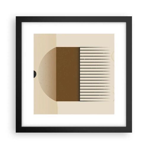 Plagát v čiernom ráme - Rôzne stavy - 30x30 cm