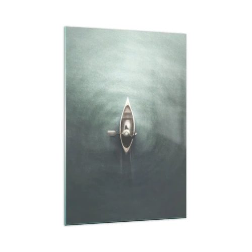 Obraz na skle - Cez mesačné jazero - 70x100 cm