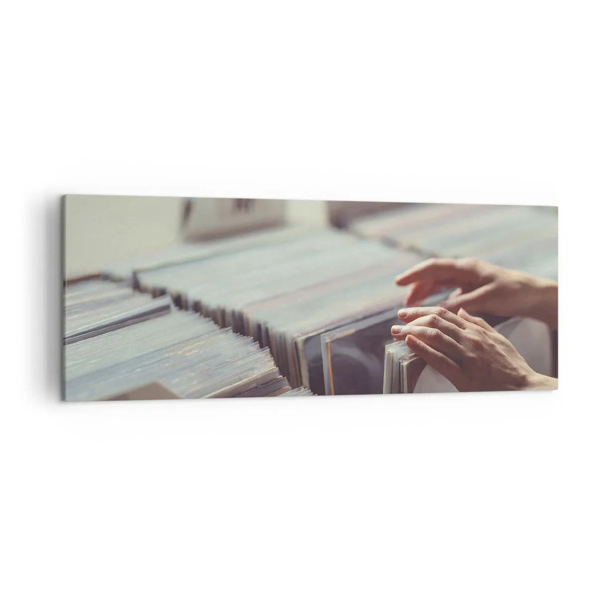 Obraz na plátne - Hľadanie emócií - 140x50 cm