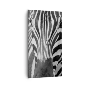 Obraz na plátne - Svet je čierno-biely - 55x100 cm