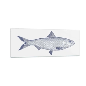 Obraz na skle - Pozdravy zo severných morí - 140x50 cm