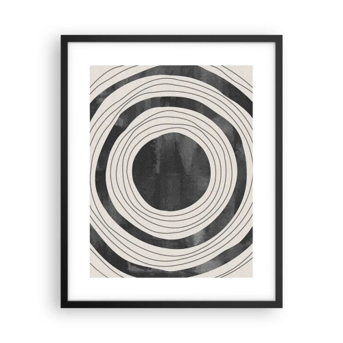 Plagát v čiernom ráme - Presný zásah - 40x50 cm
