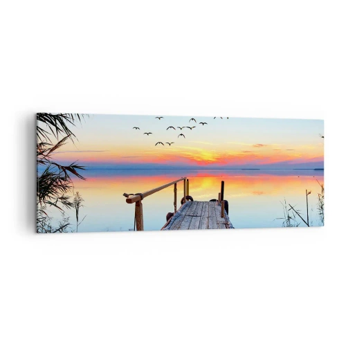 Obraz na plátne - Je čas isť späť… - 140x50 cm