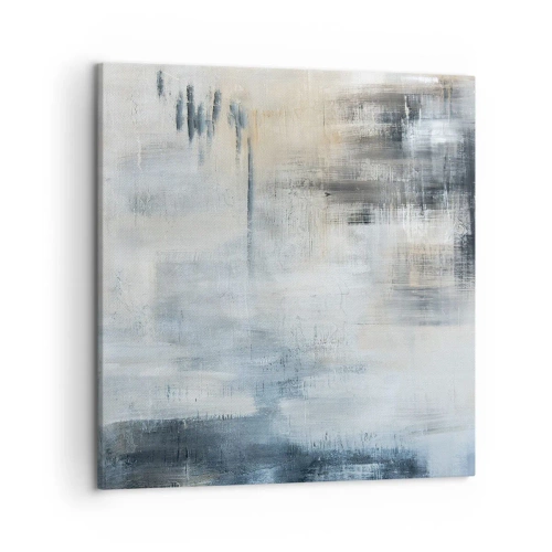 Obraz na plátne - Za závojom modrej - 50x50 cm