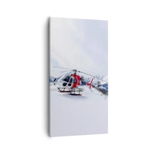 Obraz na plátne - Vždy pripravený - 55x100 cm