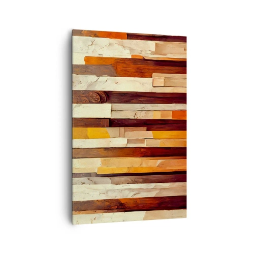 Obraz na plátne - Hymna lesných stromov - 80x120 cm