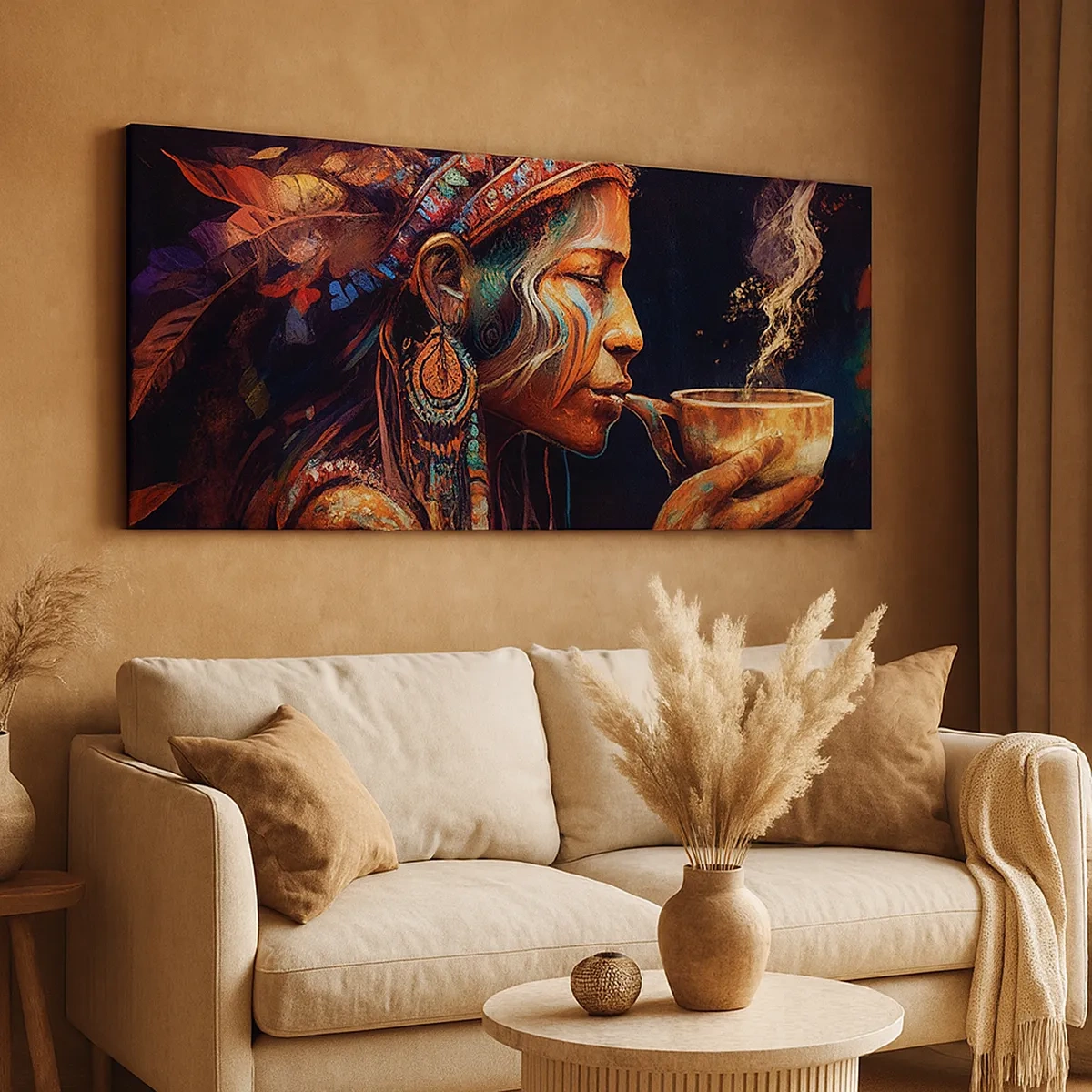 Obraz na plátne - Magický rituál - 30x30 cm