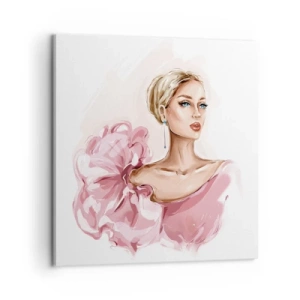 Obraz na plátne - Ako maľovaná… - 60x60 cm