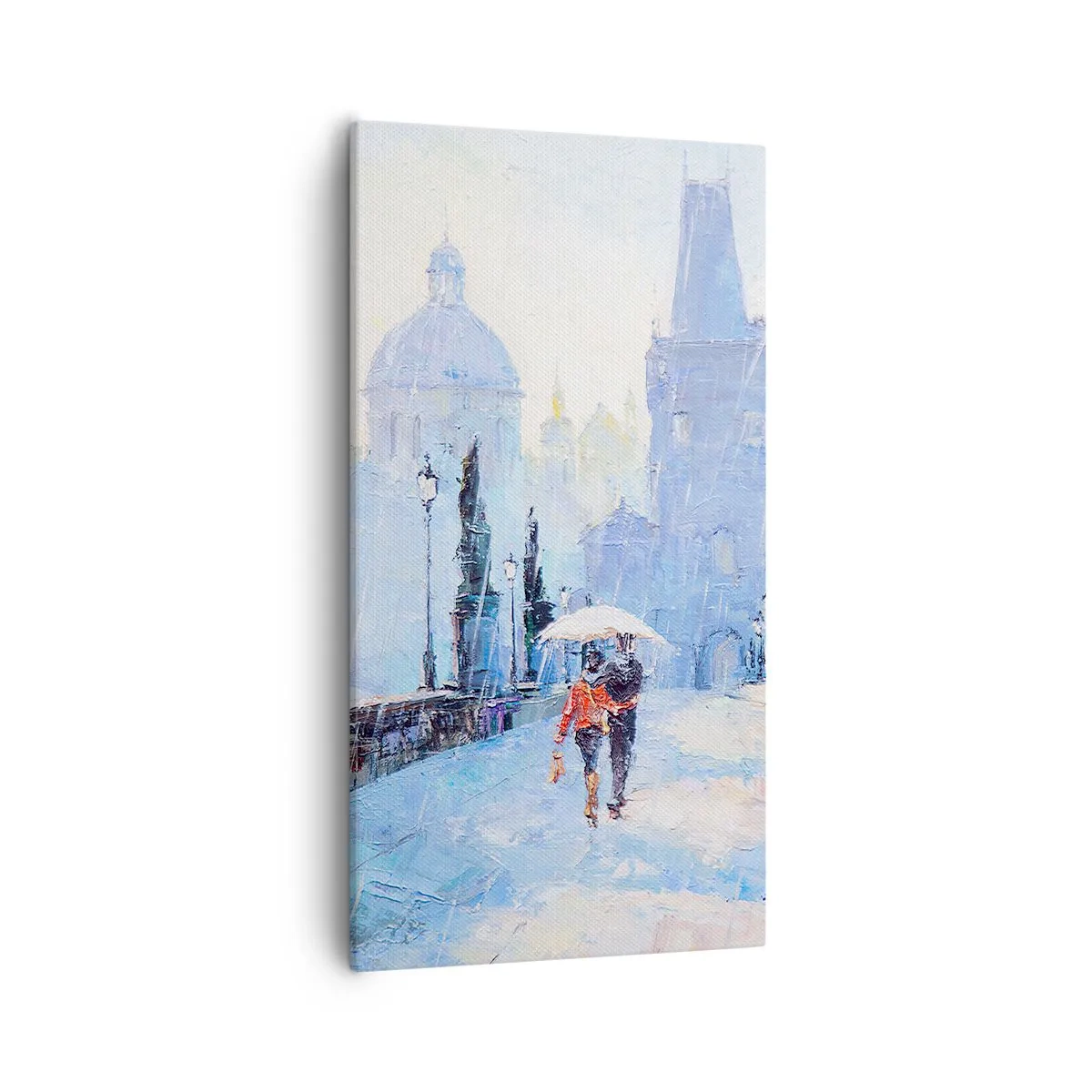 Obraz na plátne - Nás musel očariť dážď - 55x100 cm