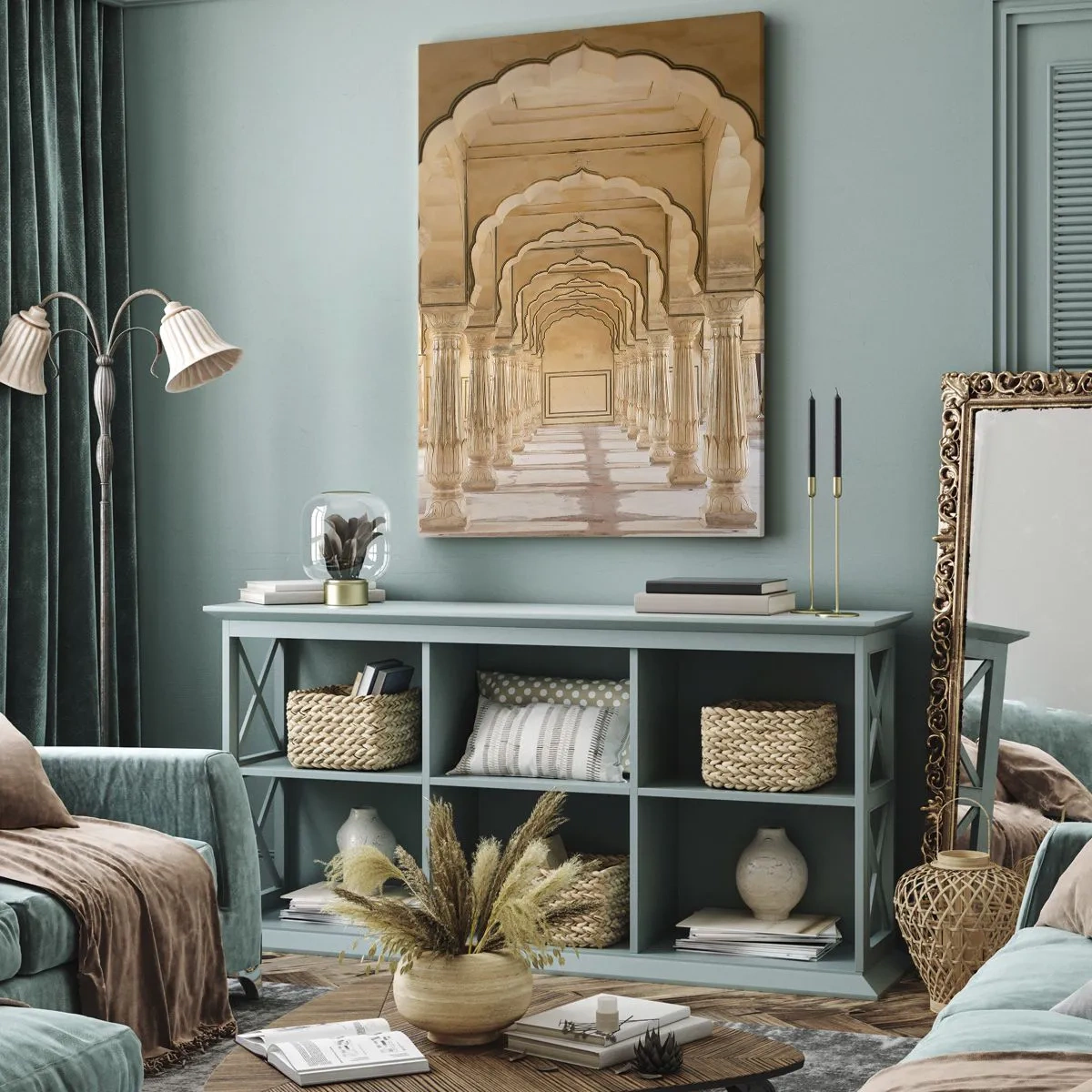 Obraz na plátne - V maharádžovom paláci - 70x100 cm