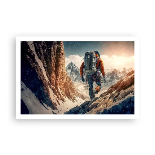 Plagát - Osamelý bojovník - 91x61 cm