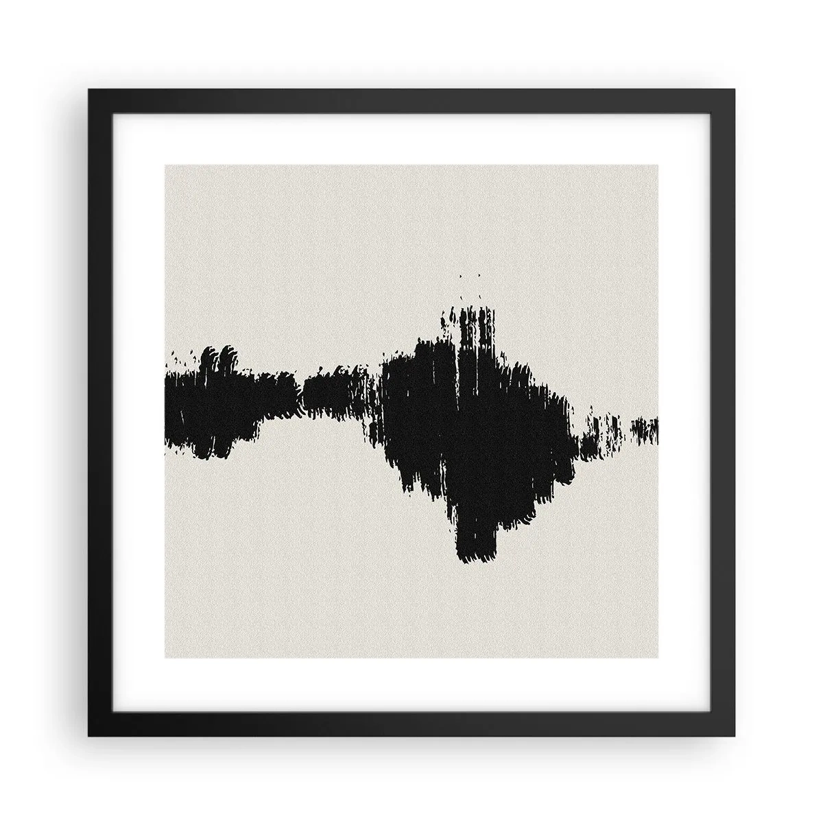 Plagát v čiernom ráme - Vibrácie predstavivosti - 40x40 cm