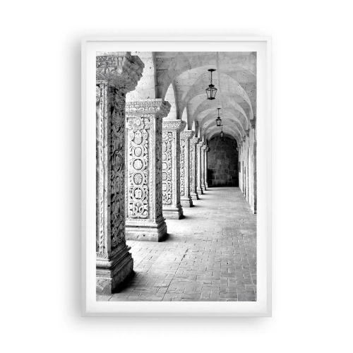 Plagát v bielom ráme - Kam…? - 61x91 cm