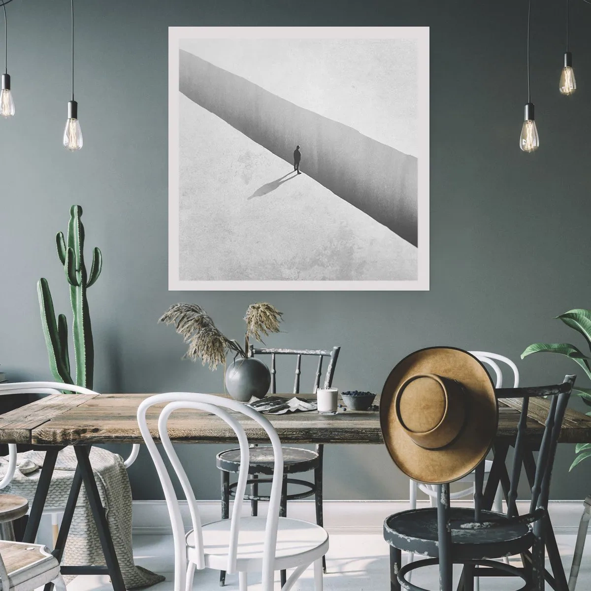 Plagát - Jasný cieľ - 40x40 cm