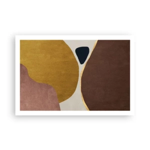 Plagát - Abstrakcia – miesto v priestore - 91x61 cm