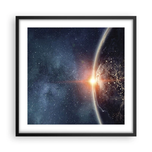 Plagát v čiernom ráme - V novej perspektíve - 50x50 cm
