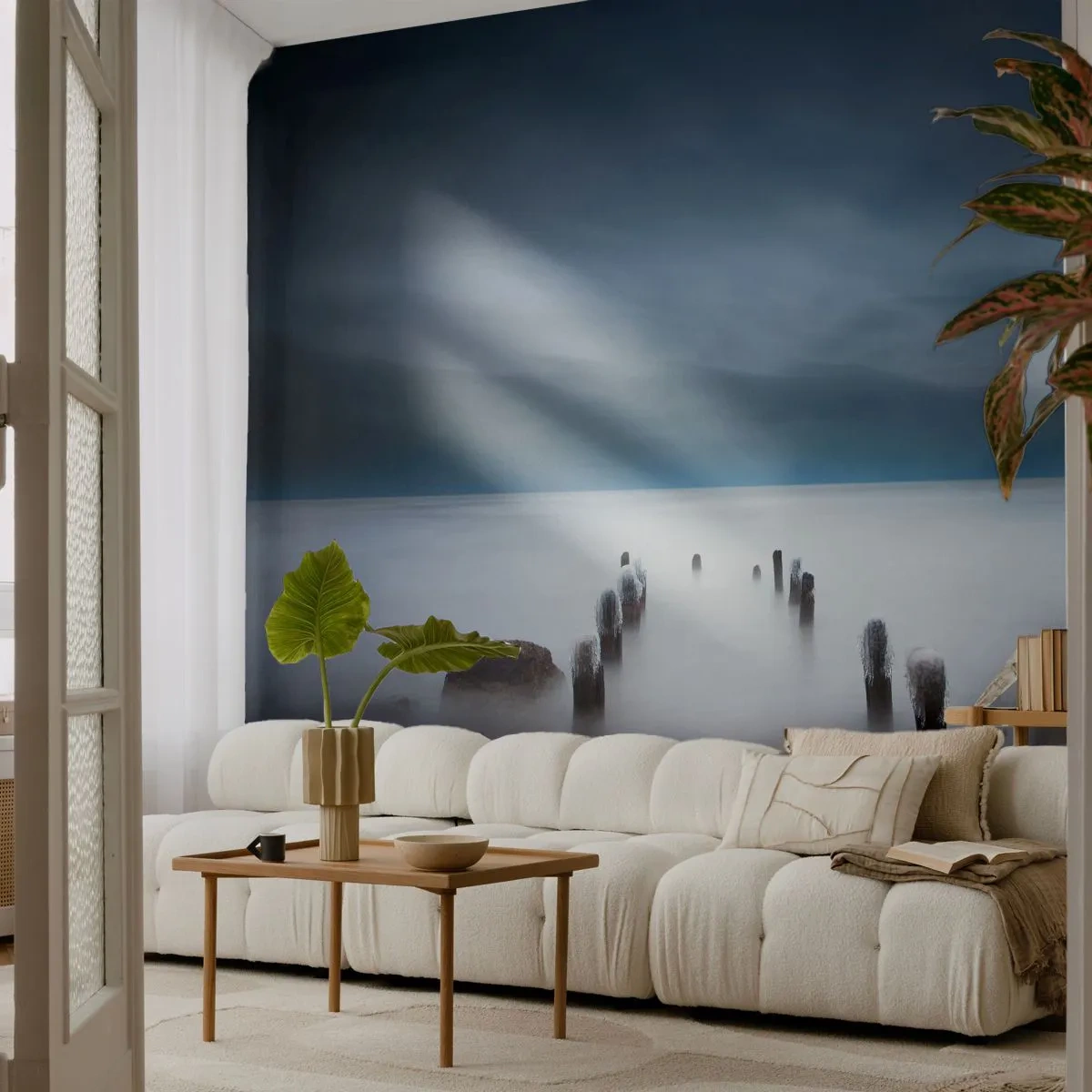 Fototapeta Standard Eco - Zamyslené jazero - Krajina, More, Jazero - 200x140 cm