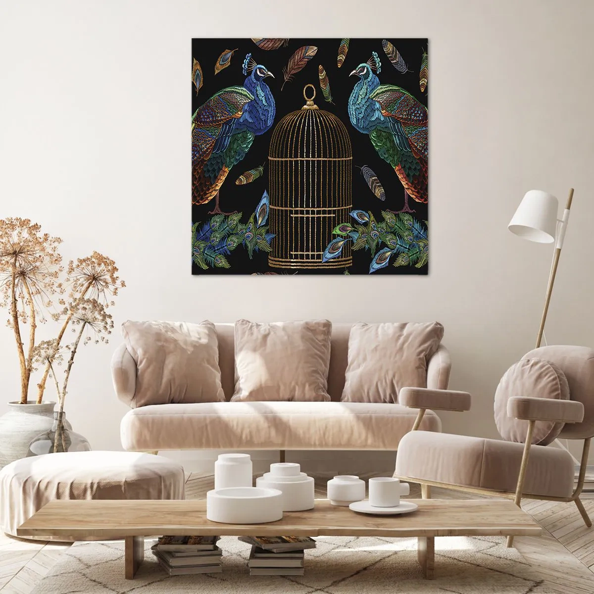 Obraz na plátne - V kráľovskom rúchu - 70x70 cm