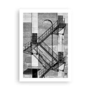 Plagát - Industriálny štýl - 50x70 cm