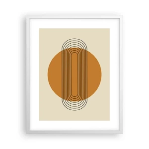 Plagát v bielom ráme - Dokonalý plán - 40x50 cm