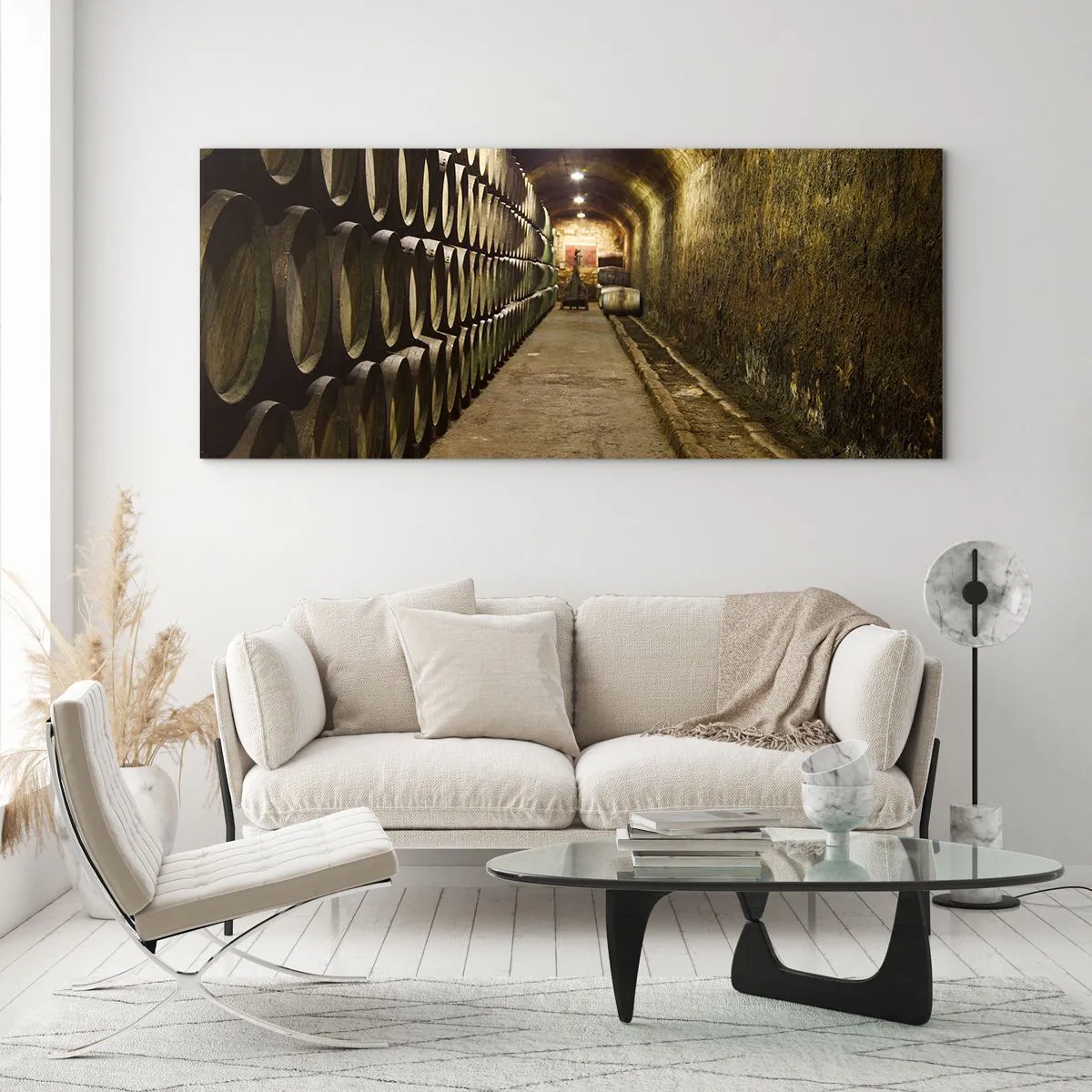 Obraz na skle - Je dobré si oddýchnuť - 100x40 cm