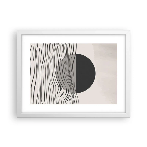 Plagát v bielom ráme - Polovičná kompozícia - 40x30 cm