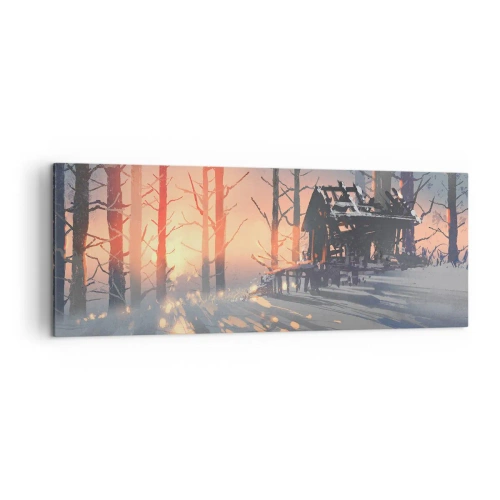 Obraz na plátne - Pozerá sa tu iba slnko - 140x50 cm