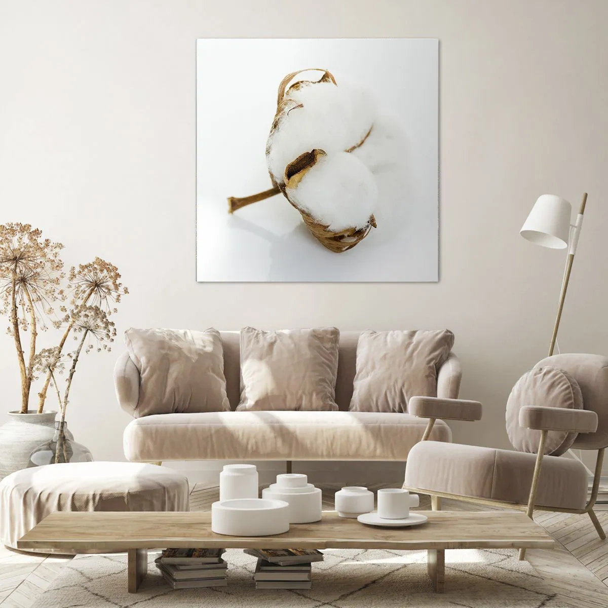 Obraz na plátne - Mäkká od prírody - 70x70 cm