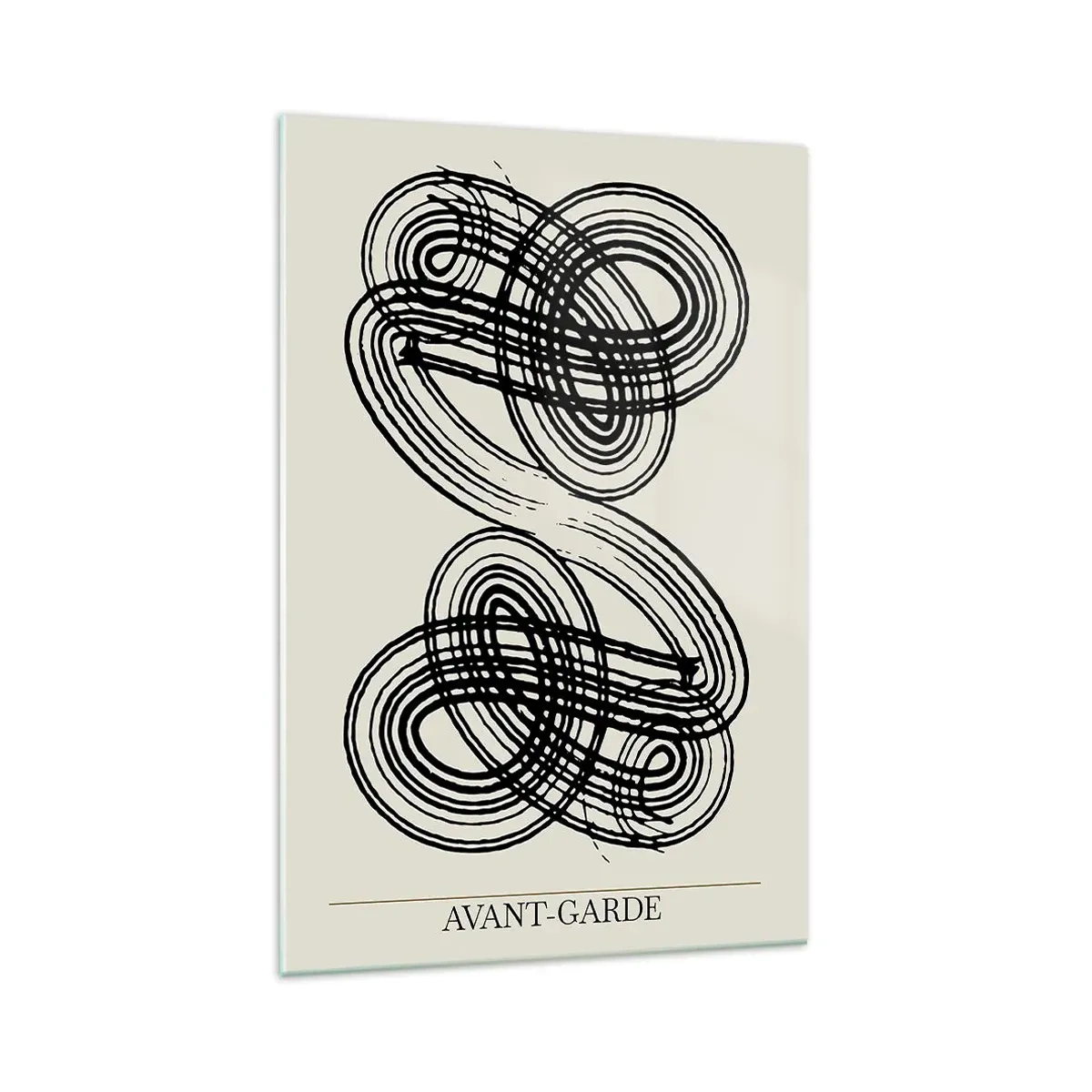 Obraz na skle - Vyšlo to spontánne - 70x100 cm