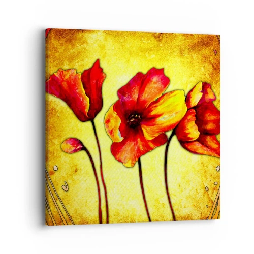 Obraz na plátne - V secesnej dekorácii - 40x40 cm