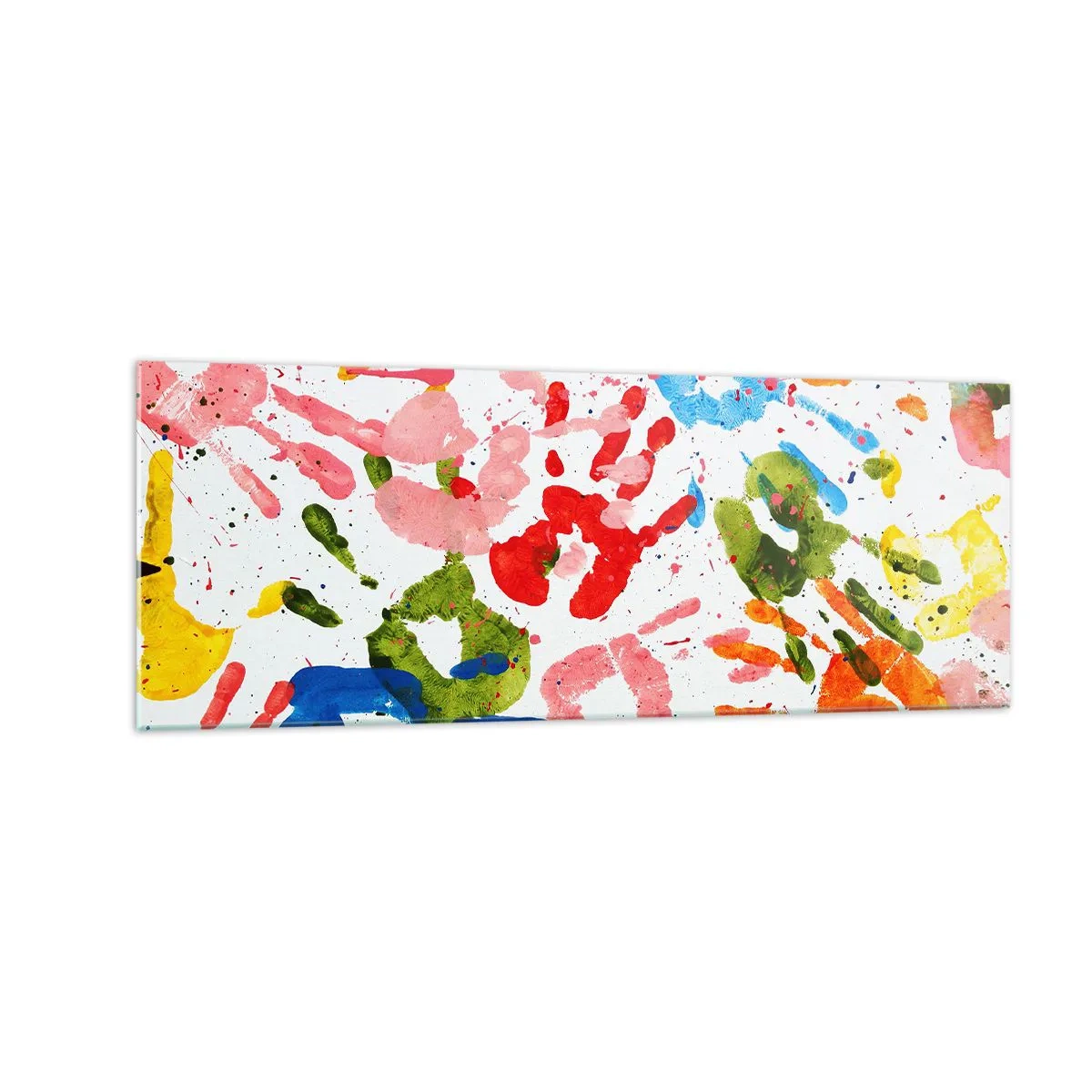 Obraz na skle - Choď v stopách - 140x50 cm