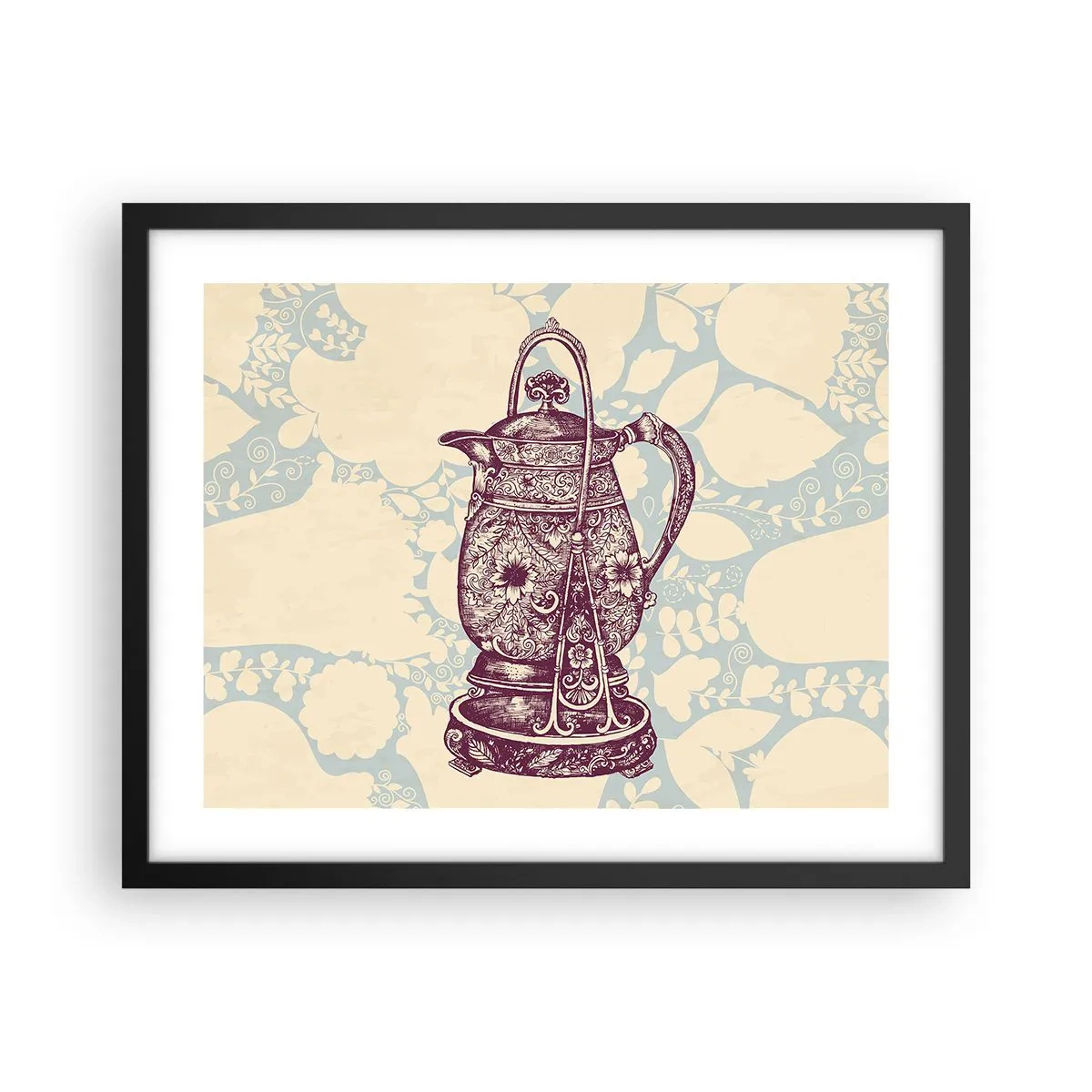 Plagát v čiernom ráme - Krása všedného dňa - 50x40 cm