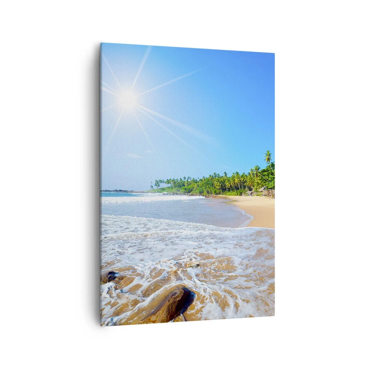 Obraz na plátne - Exotické miesto pre teba - 70x100 cm