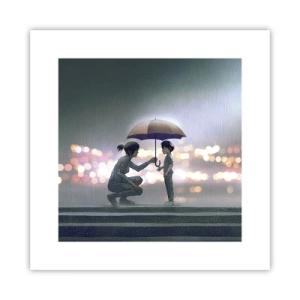 Plagát - A všetko je v poriadku - 30x30 cm