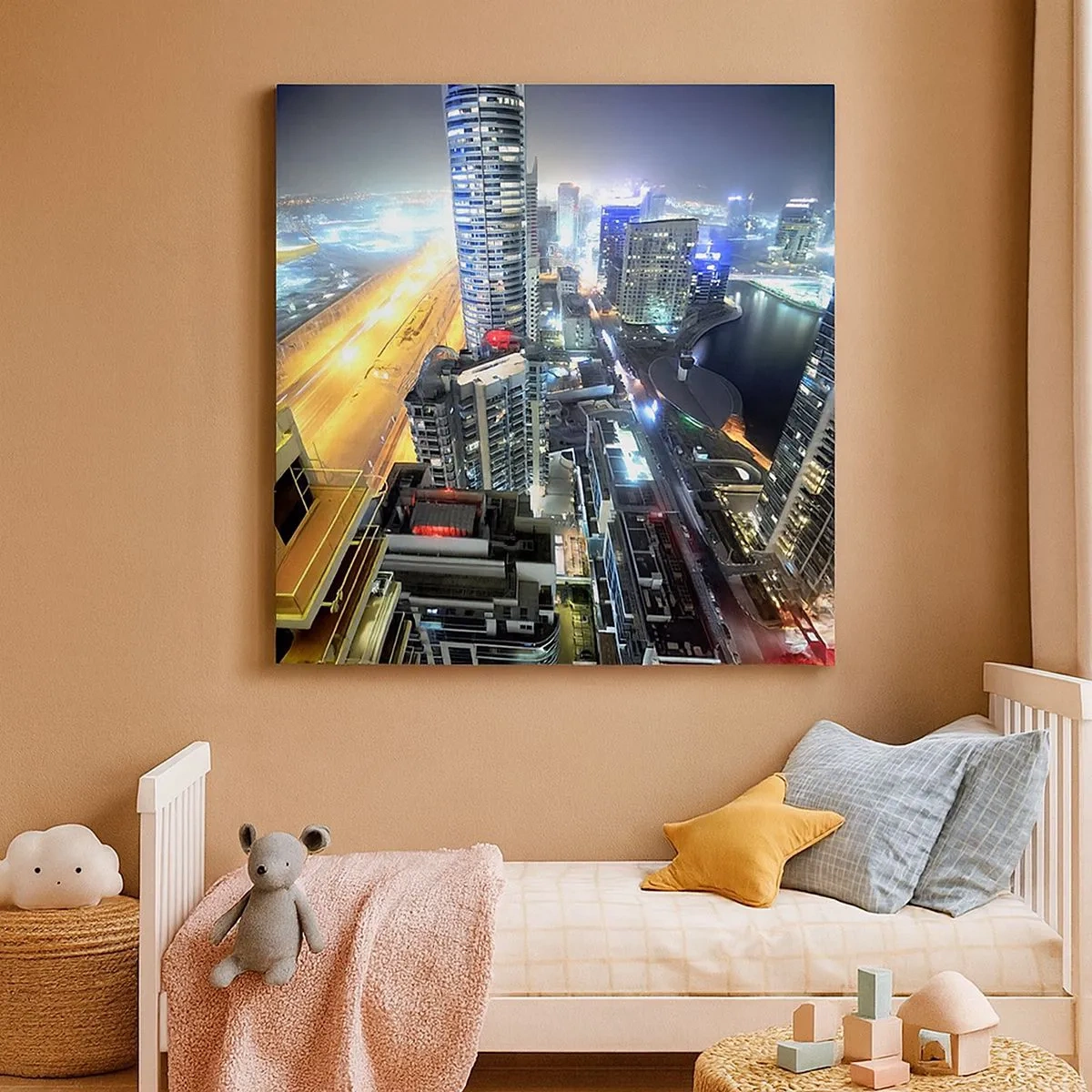 Obraz na plátne - Zázrak na púšti - 30x30 cm