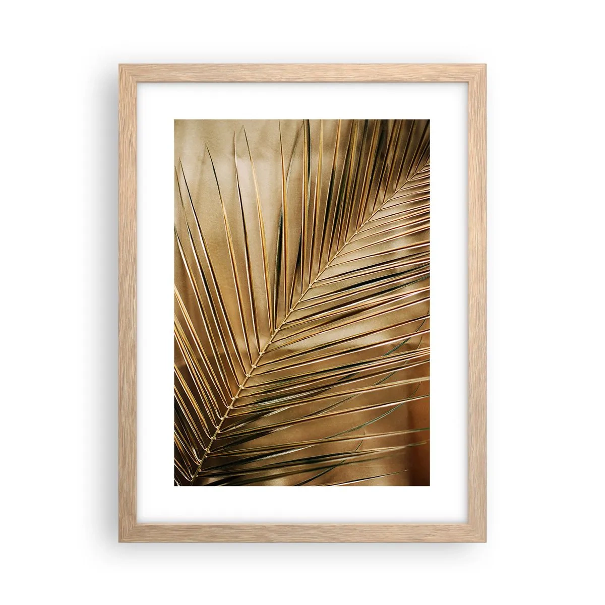 Plagát v ráme zo svetlého duba - Prírodná kolonáda - 30x40 cm