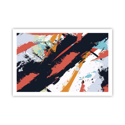 Plagát - Dynamická kompozícia - 91x61 cm