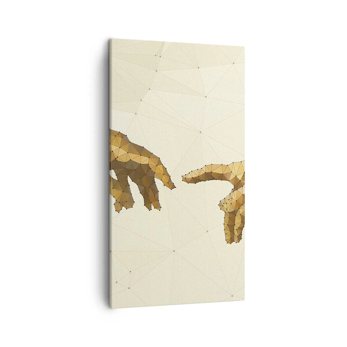 Obraz na plátne - Božská geometria - 45x80 cm