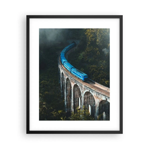 Plagát v čiernom ráme - Príťažlivosť prírody - 40x50 cm